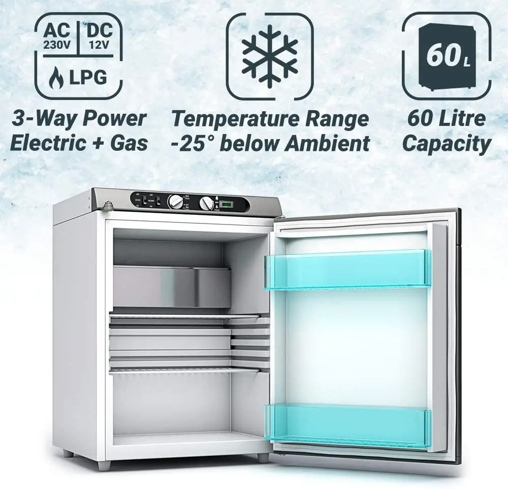 LPG fridge with freezer for campervan VW Fridge Freezer