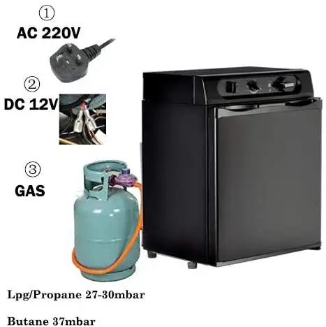Gas LPG Refrigerator for campervan