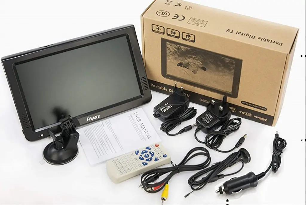 portable freeview campervan tv system