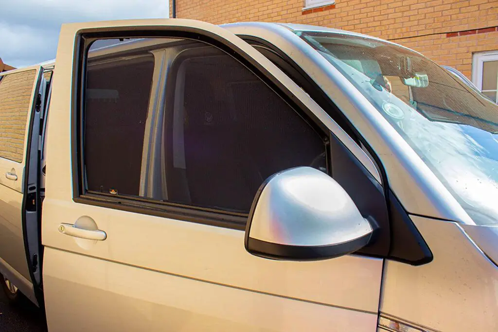 VW Transporter accessory review for window privacy